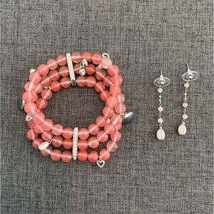 Cabi- Palm Beach earrings & bracelet